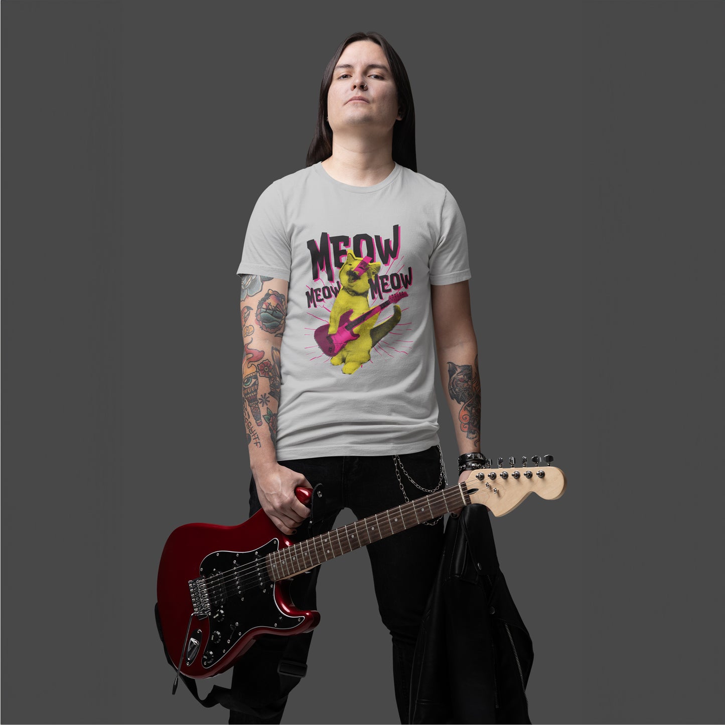 Meow Kitten Rock T-shirt