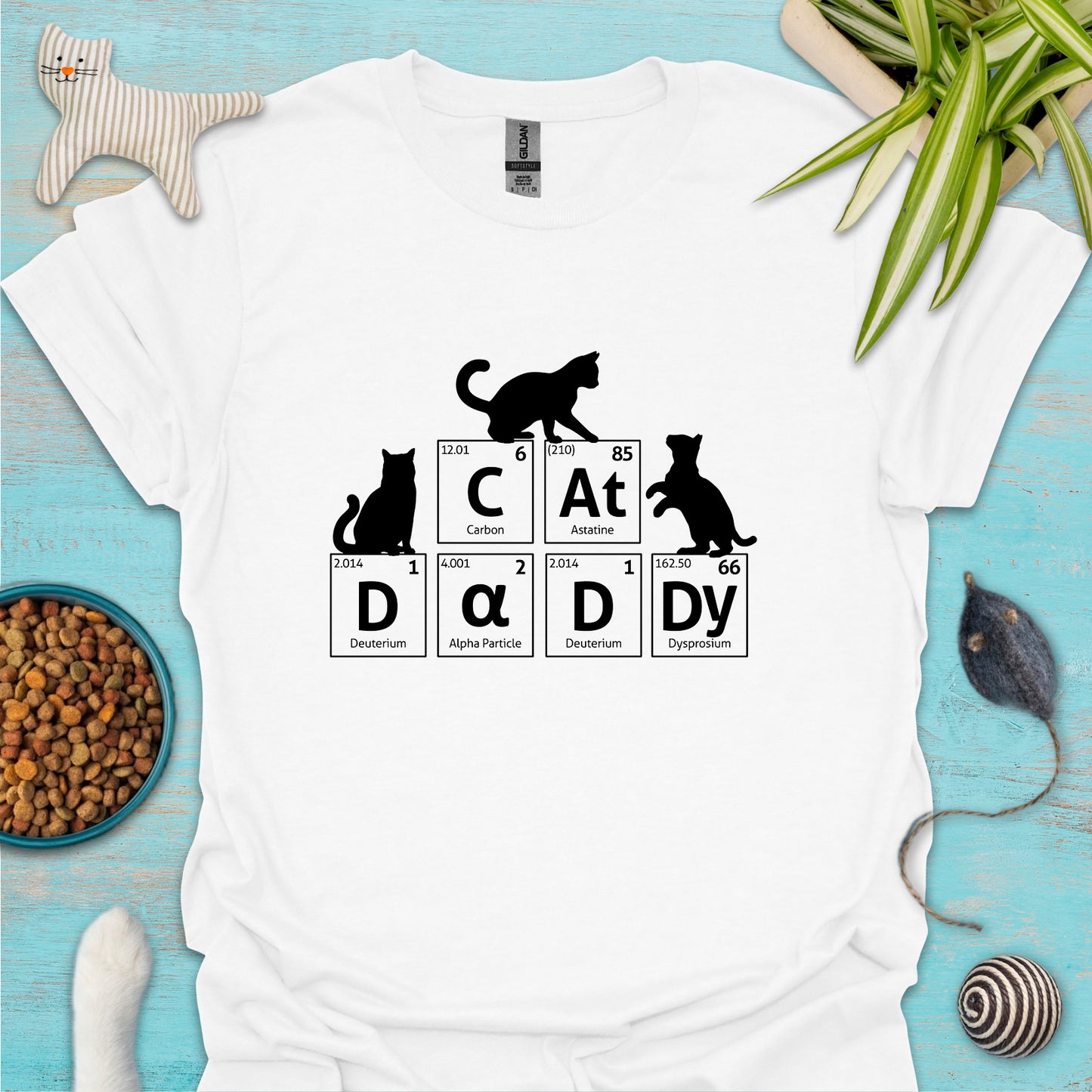 Cat Daddy Chemistry Elements T-shirt