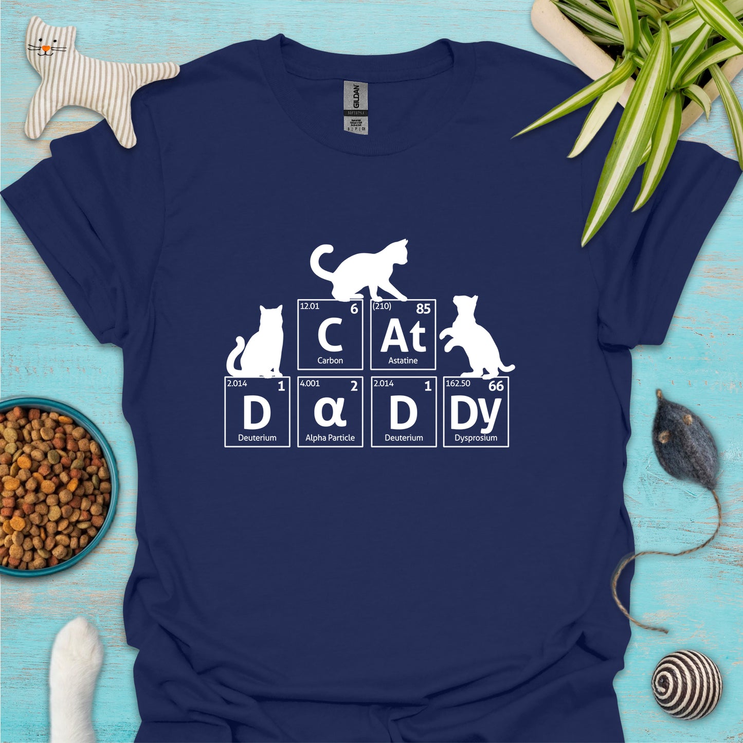 Cat Daddy Chemistry Elements T-shirt