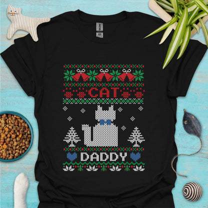 Cat Daddy - Ugly Christmas Sweater T-shirt