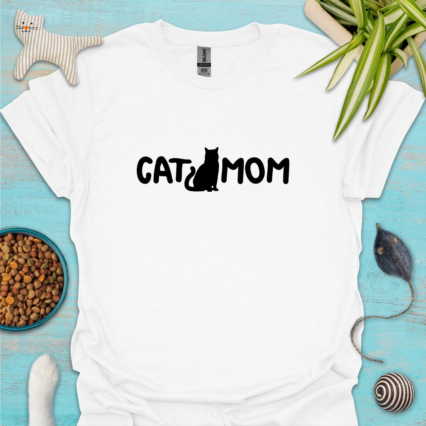 Cat Mom T-shirt