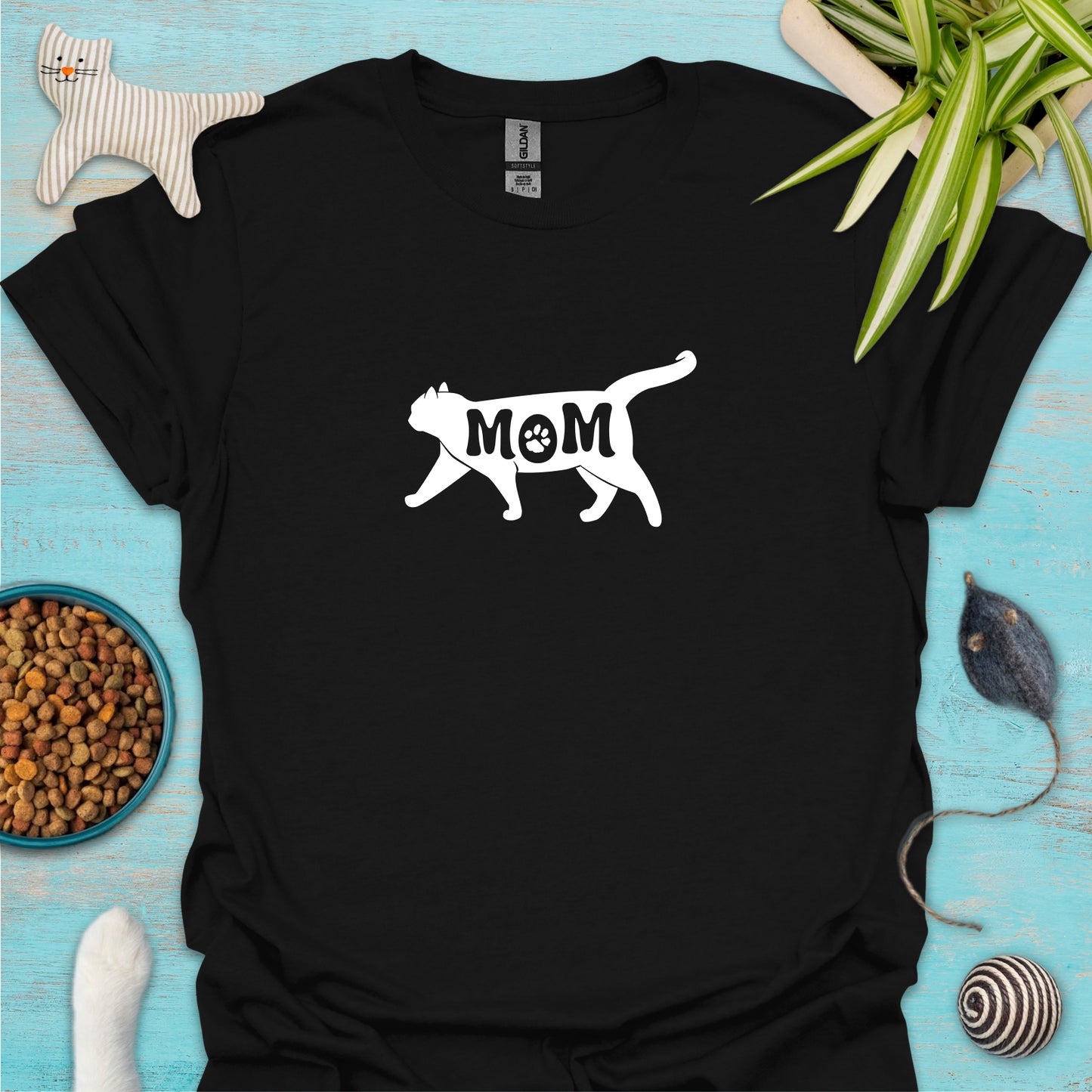 Cat Mom T-shirt