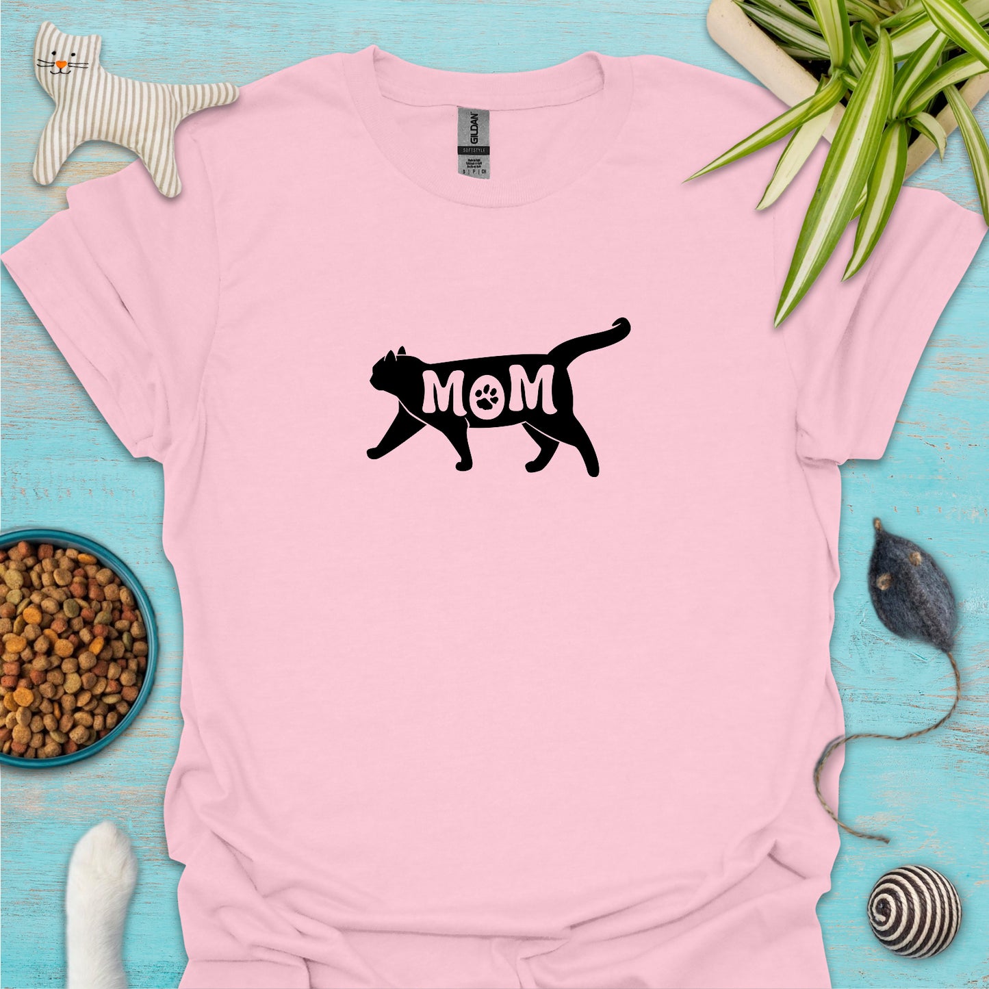 Cat Mom T-shirt