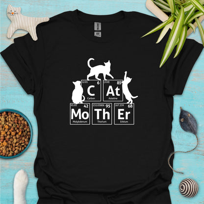 Cat Mother Chemistry Elements T-shirt