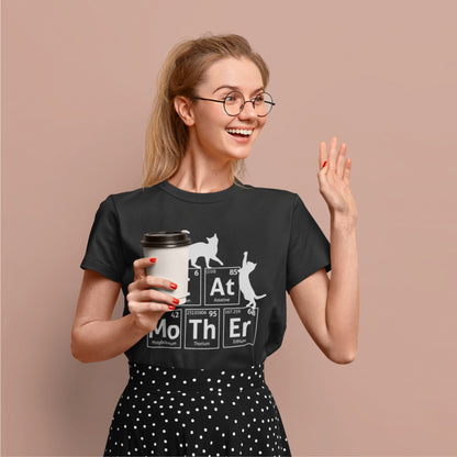 Cat Mother Chemistry Elements T-shirt