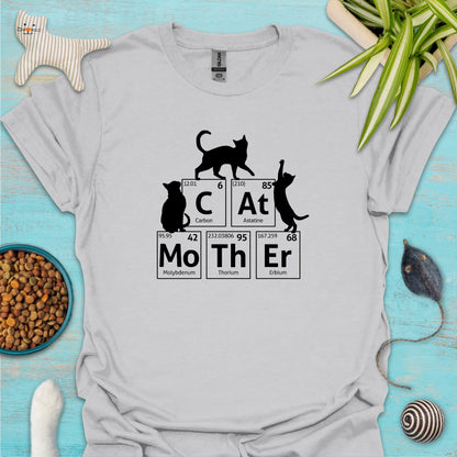 Cat Mother Chemistry Elements T-shirt