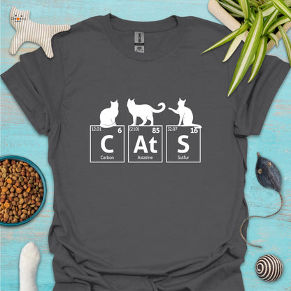 CATS Chemistry Elements T-shirt