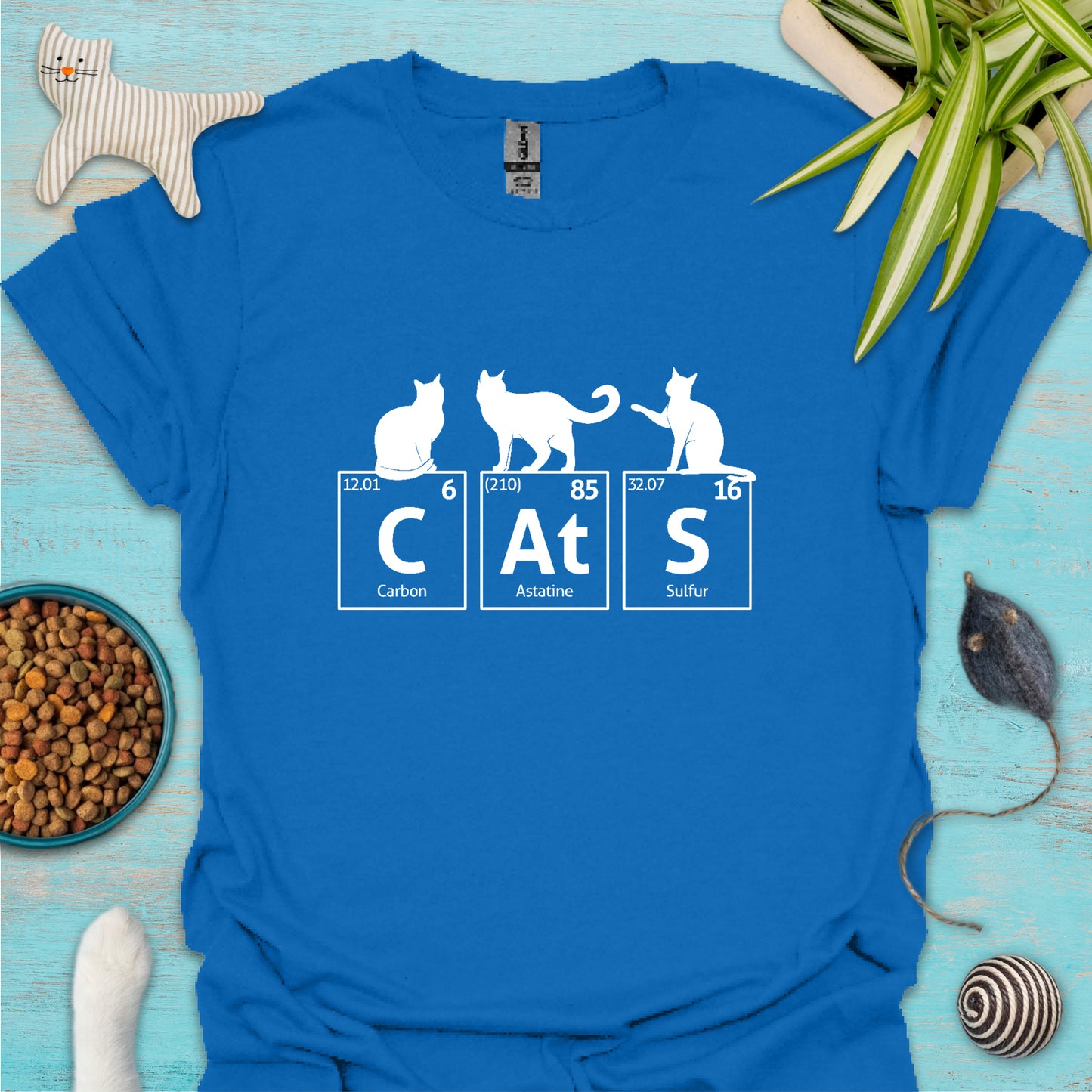 CATS Chemistry Elements T-shirt