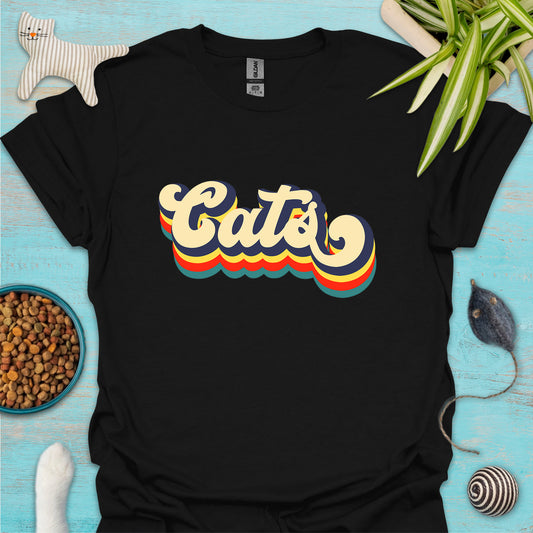 Cats Retro T-shirt