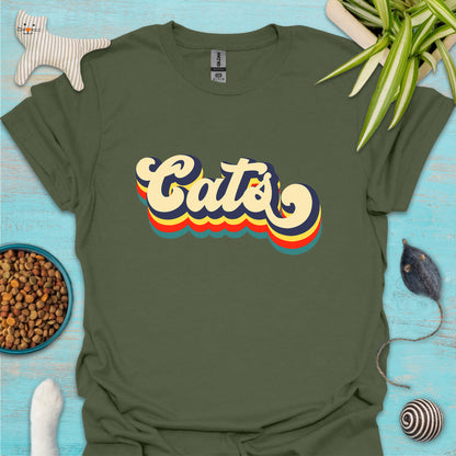 Cats Retro T-shirt