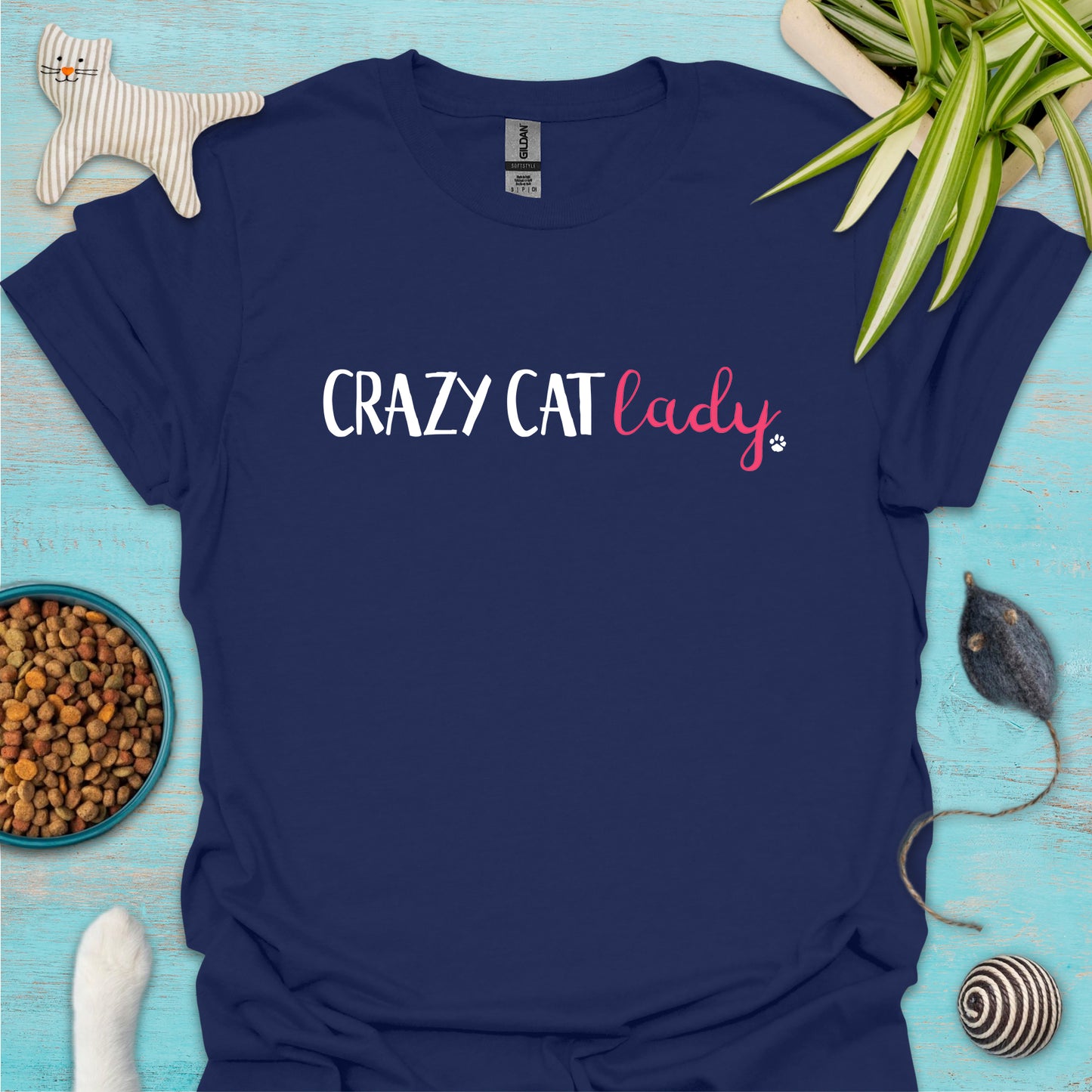 Crazy Cat Lady T-shirt