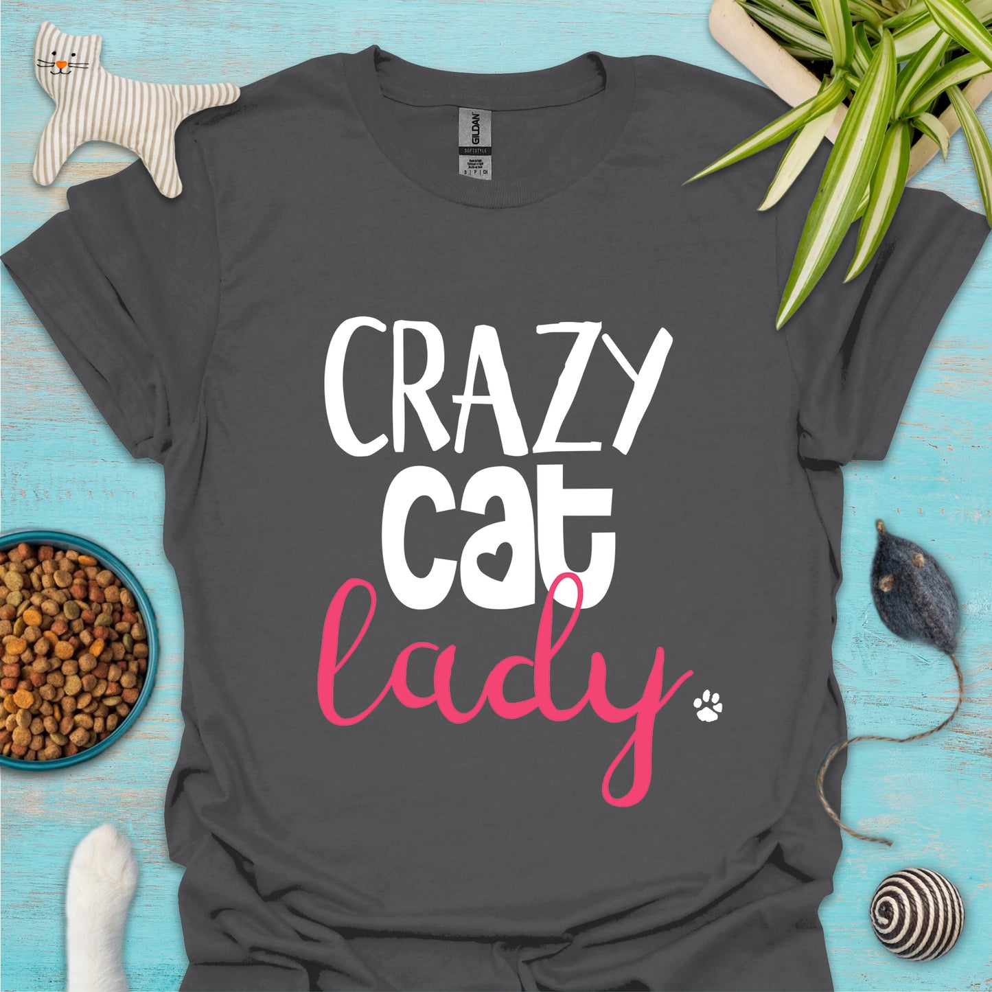 Crazy Cat Lady T-shirt