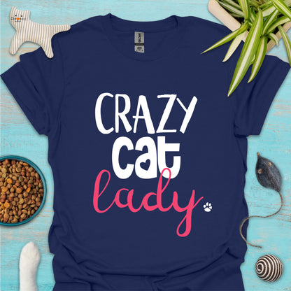 Crazy Cat Lady T-shirt