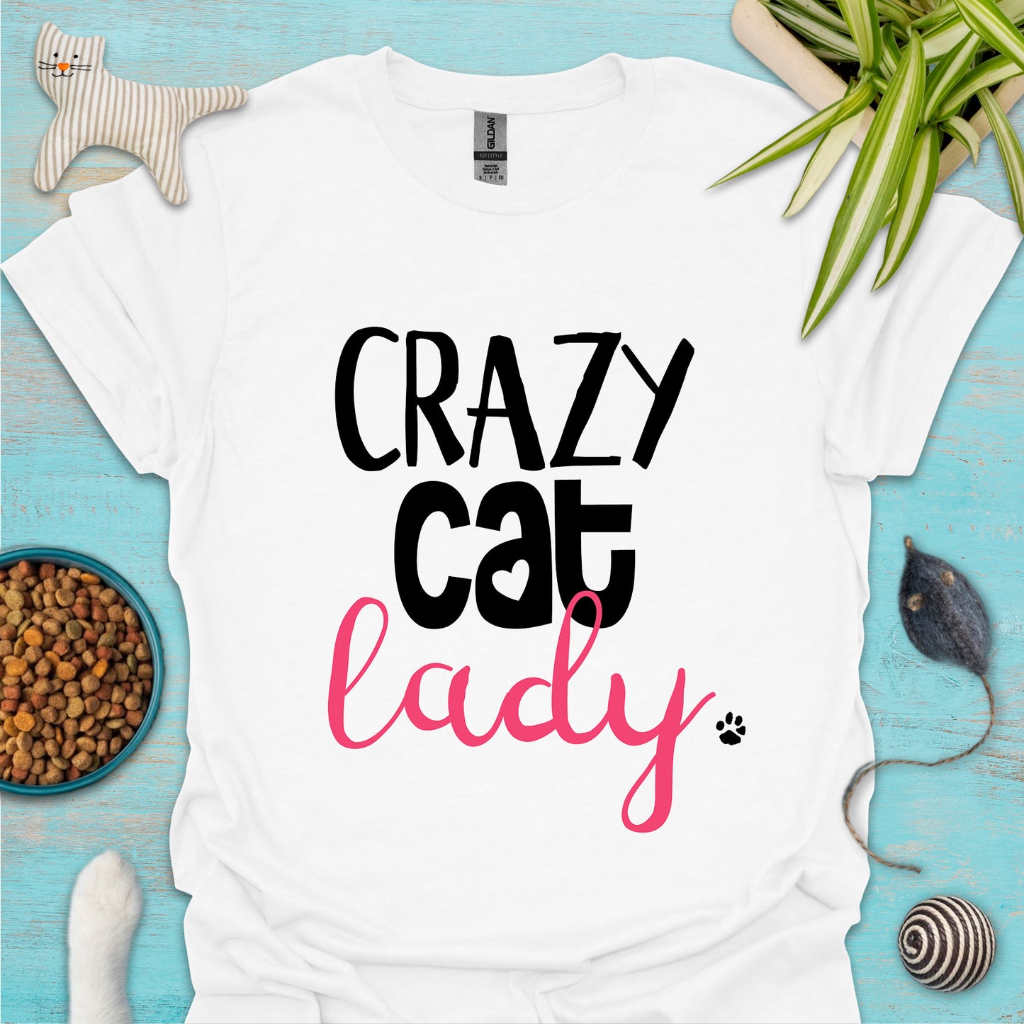 Crazy Cat Lady T-shirt