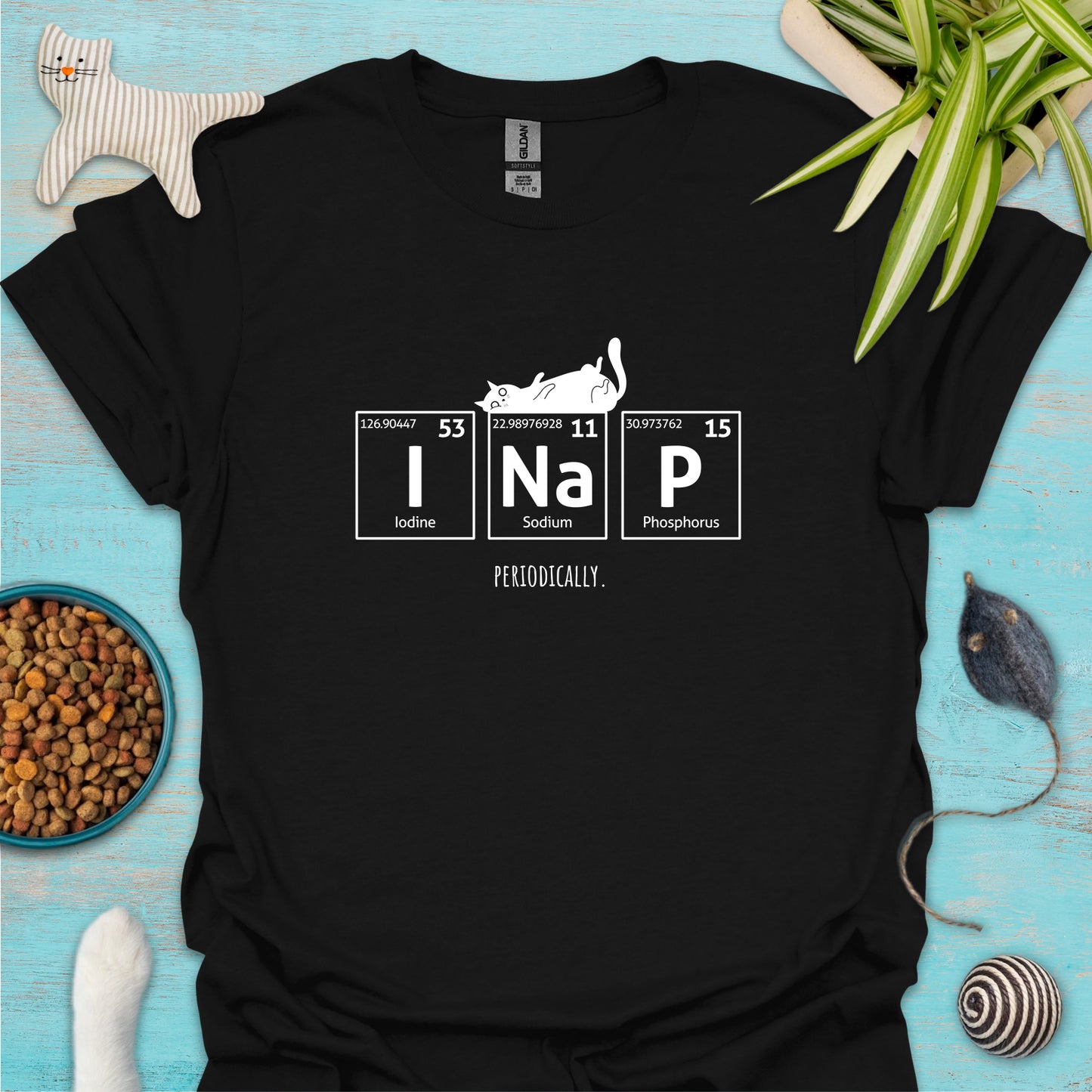 I Nap, Periodically. Chemistry Elements T-shirt