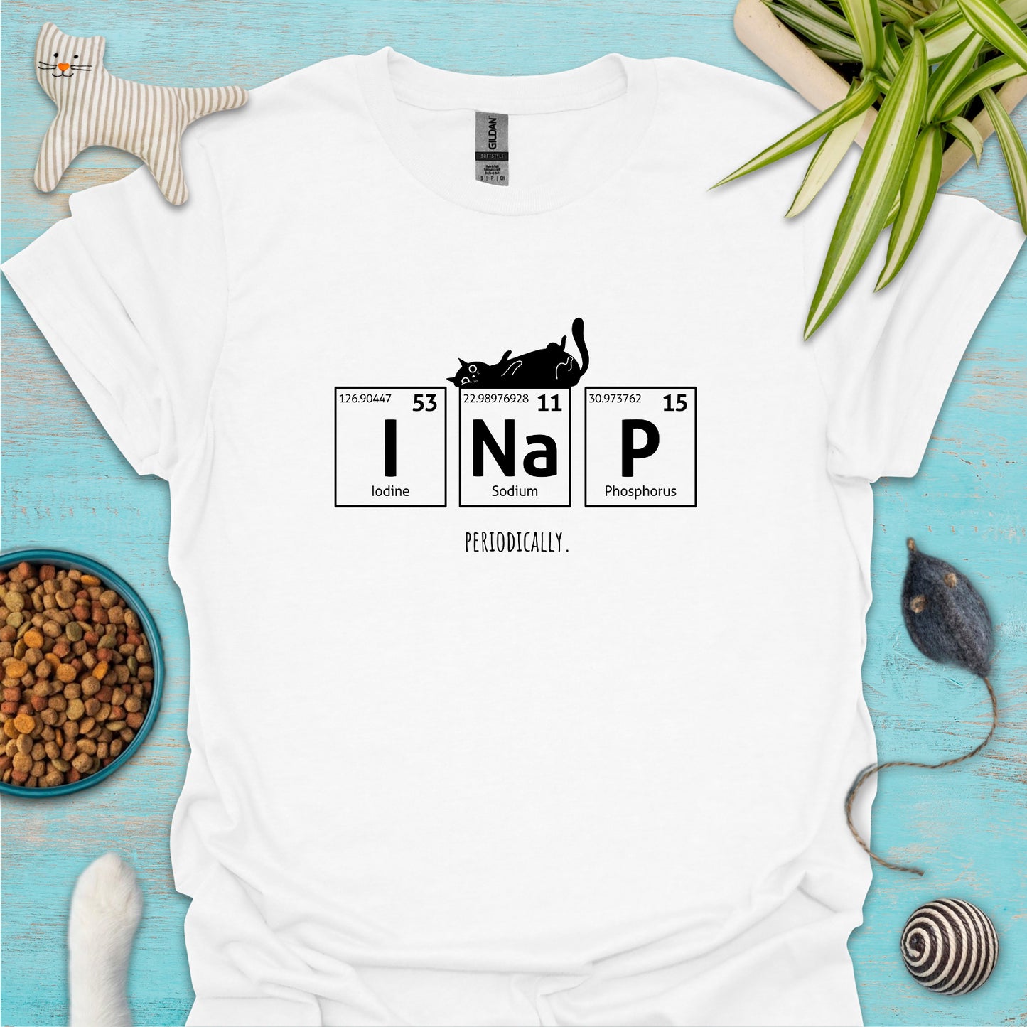 I Nap, Periodically. Chemistry Elements T-shirt