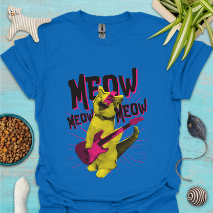 Meow Kitten Rock T-shirt