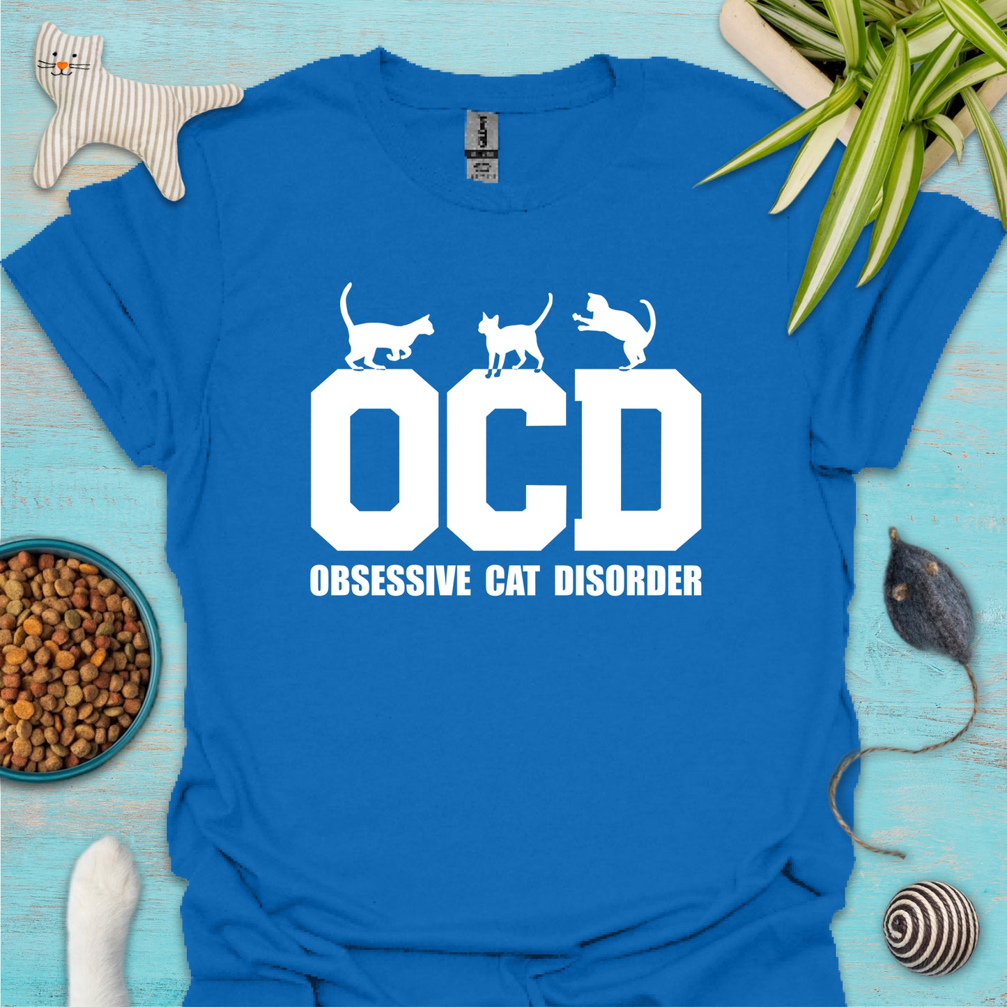 OCD - Obsessive Cat Disorder T-shirt