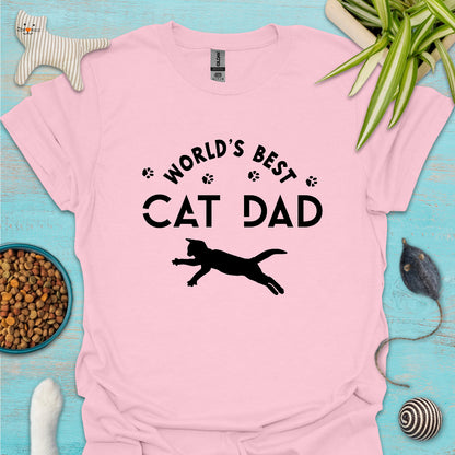 World's Best Cat Dad T-shirt