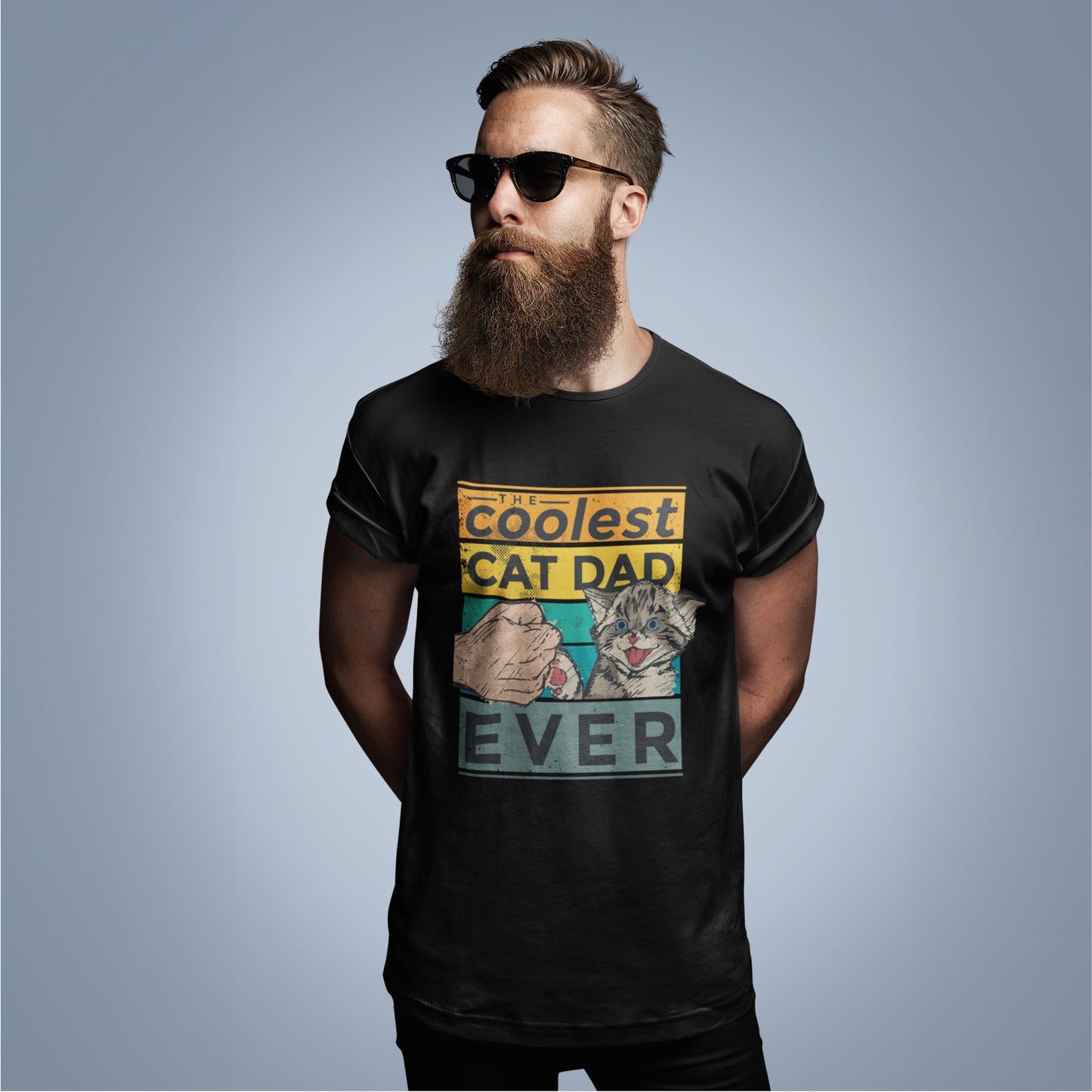 The Coolest Cat Dad Ever T-shirt