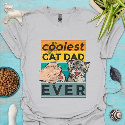 The Coolest Cat Dad Ever T-shirt