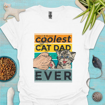 The Coolest Cat Dad Ever T-shirt