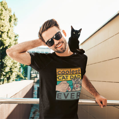 The Coolest Cat Dad Ever T-shirt