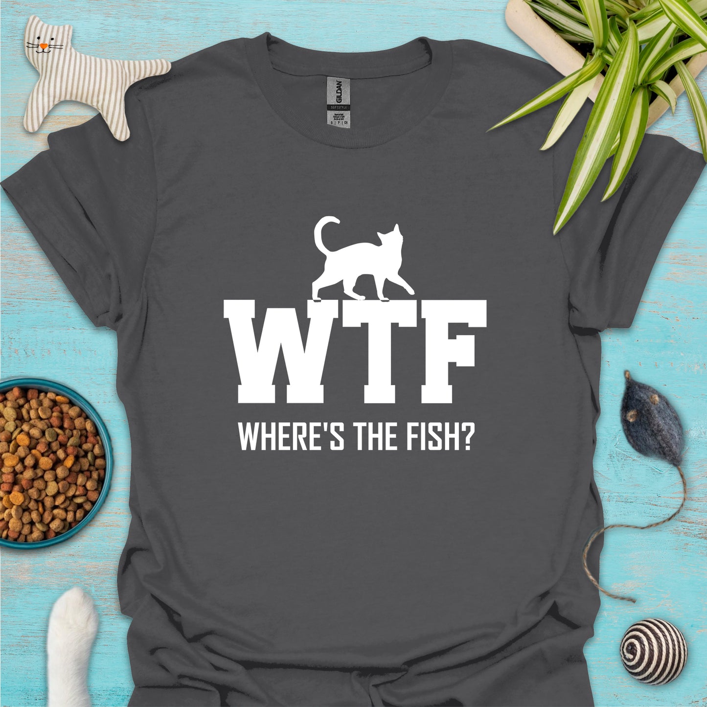 WTF - Where's the Fish? T-shirt