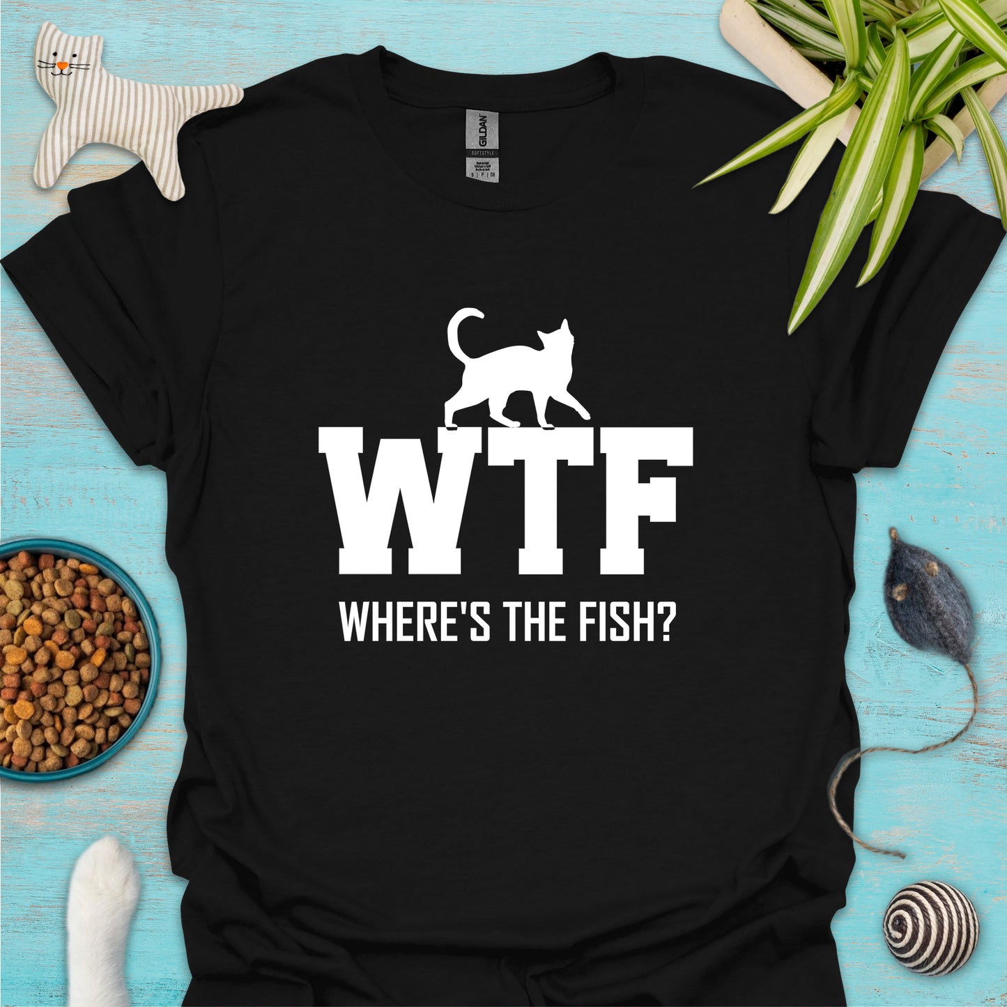 WTF - Where's the Fish? T-shirt