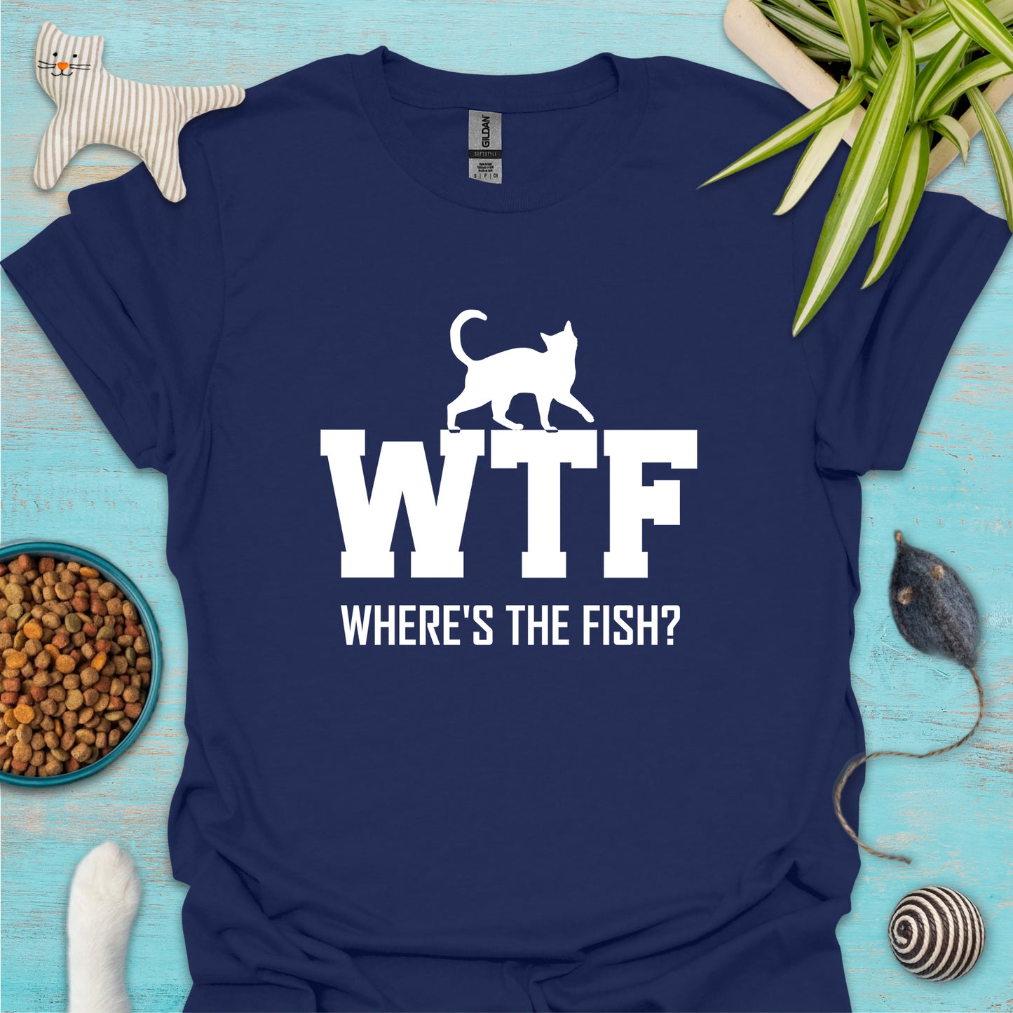 WTF - Where's the Fish? T-shirt