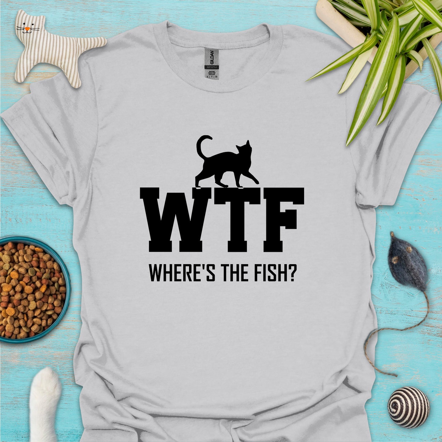 WTF - Where's the Fish? T-shirt