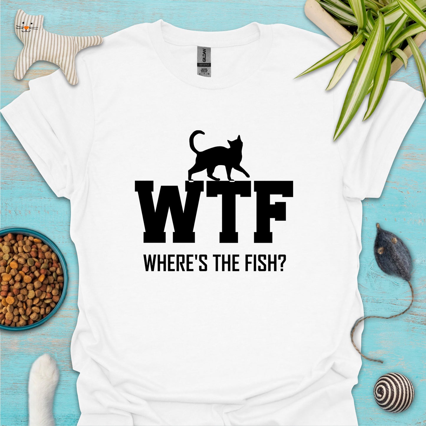 WTF - Where's the Fish? T-shirt