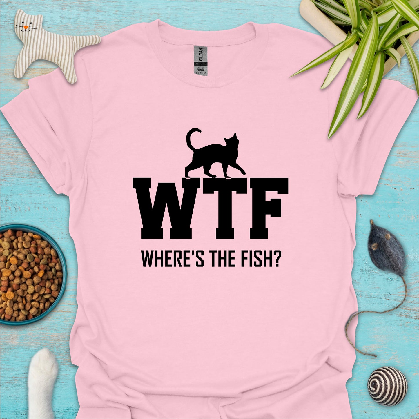 WTF - Where's the Fish? T-shirt