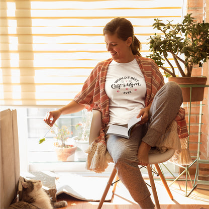 World's Best Cat Mom Ever T-shirt