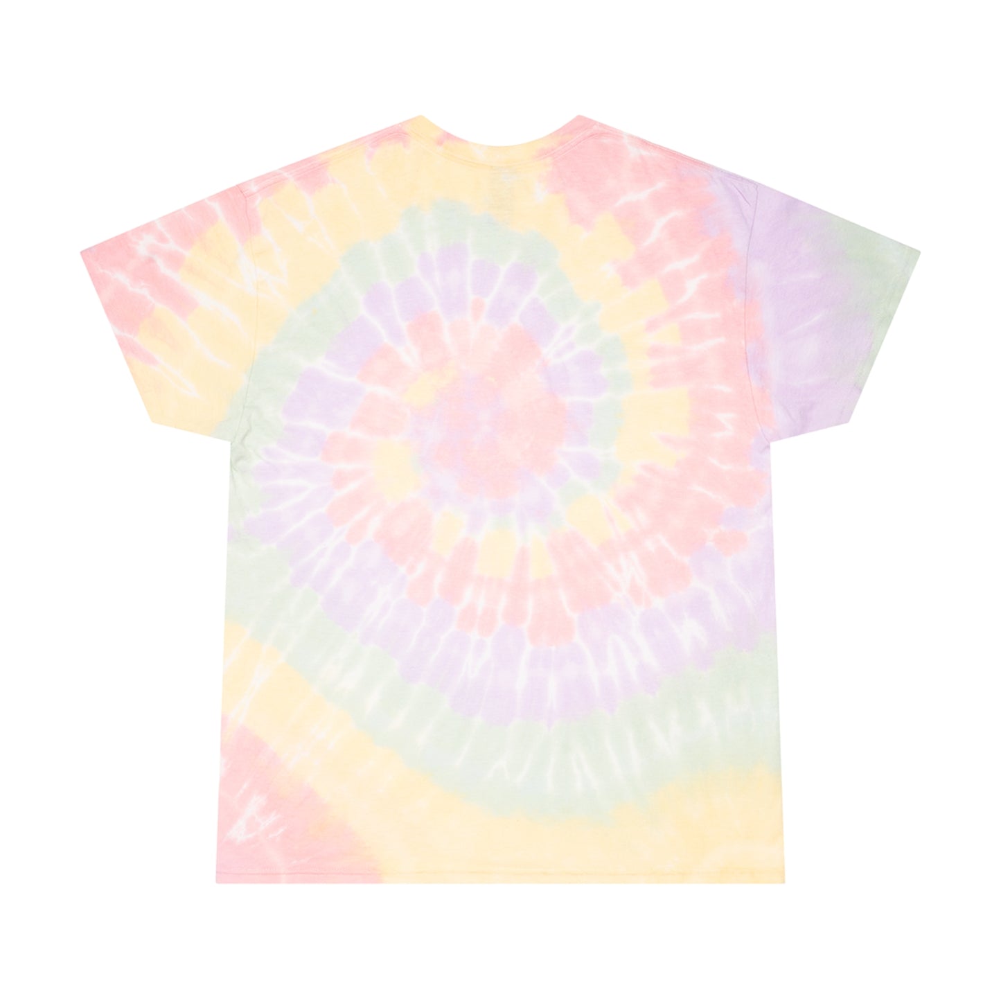 Cats, Chill & Weed Spiral Tie-Dye T-shirt