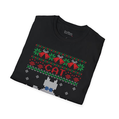 Cat Daddy - Ugly Christmas Sweater T-shirt