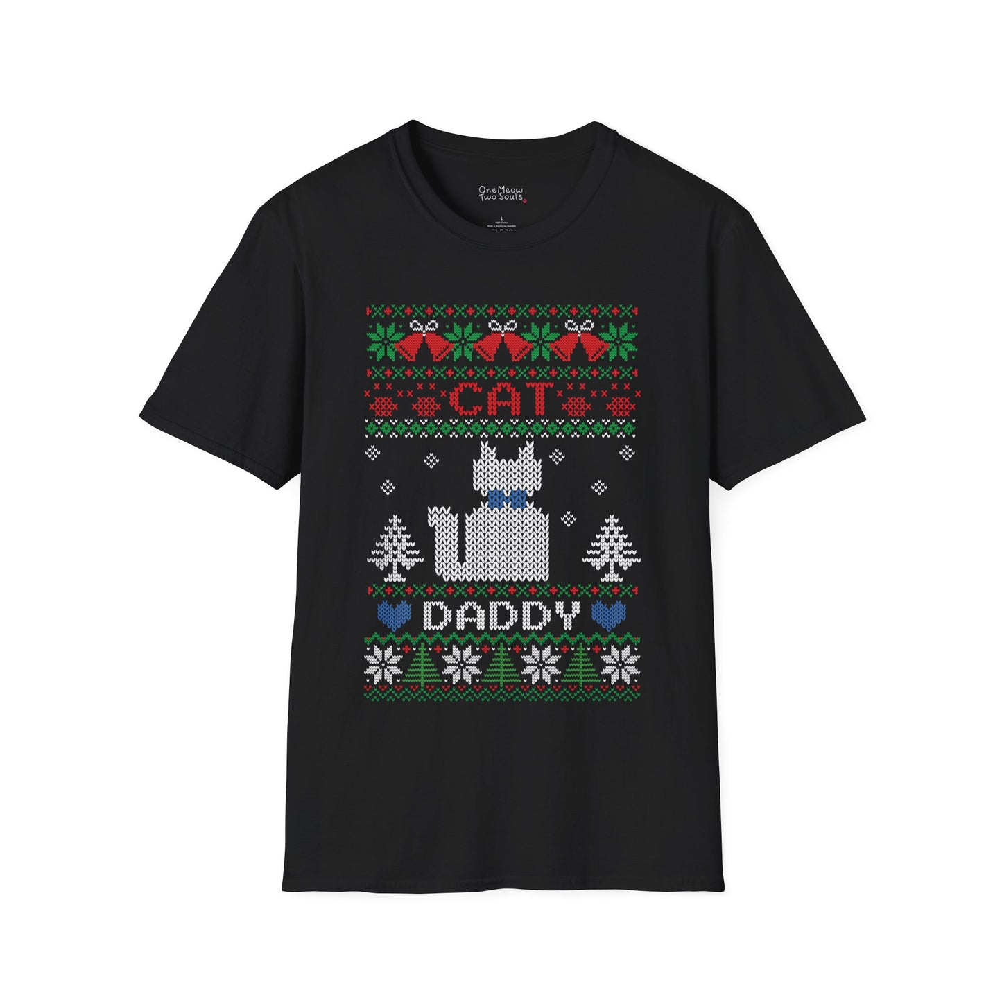 Cat Daddy - Ugly Christmas Sweater T-shirt