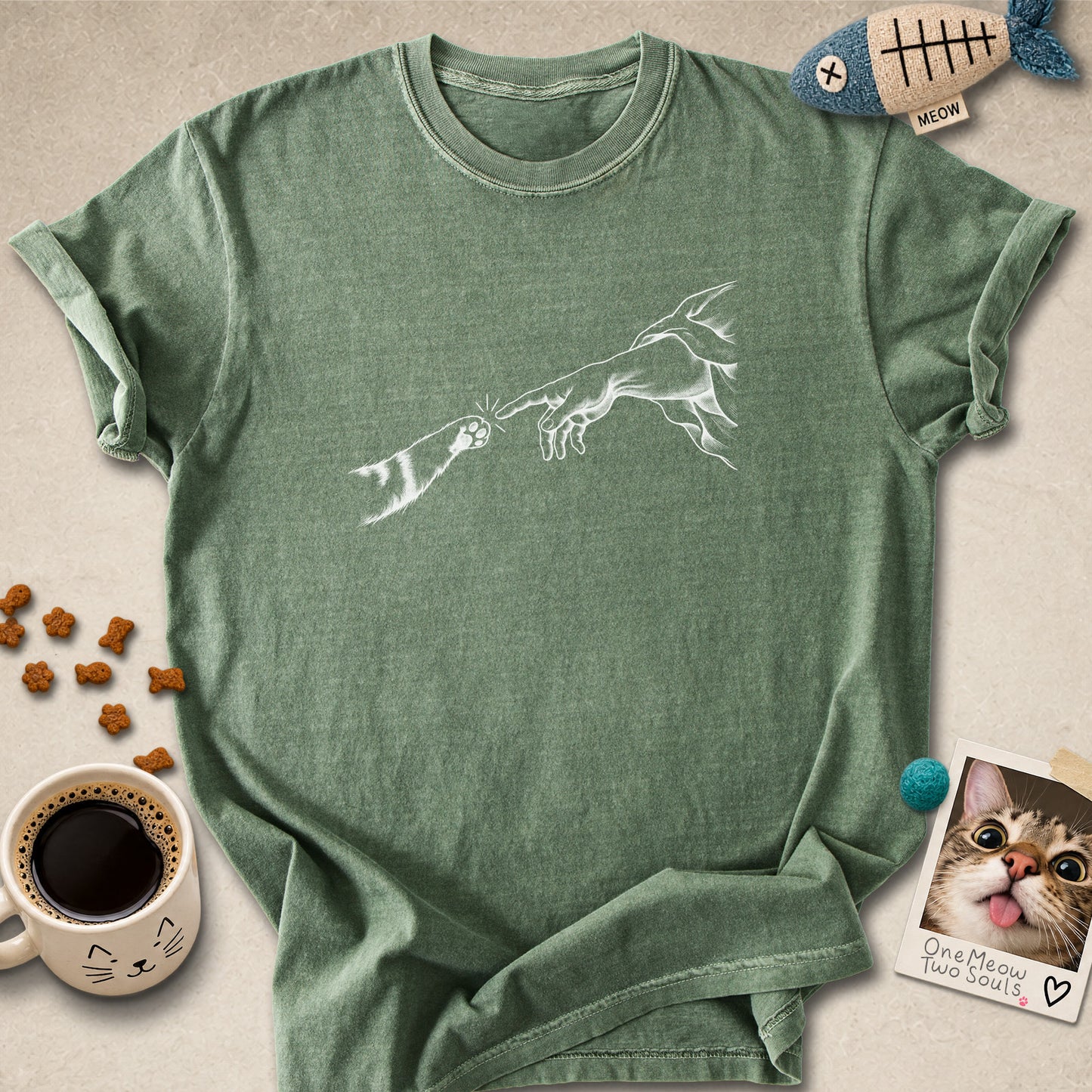 The Creation Of Cat T-Shirt