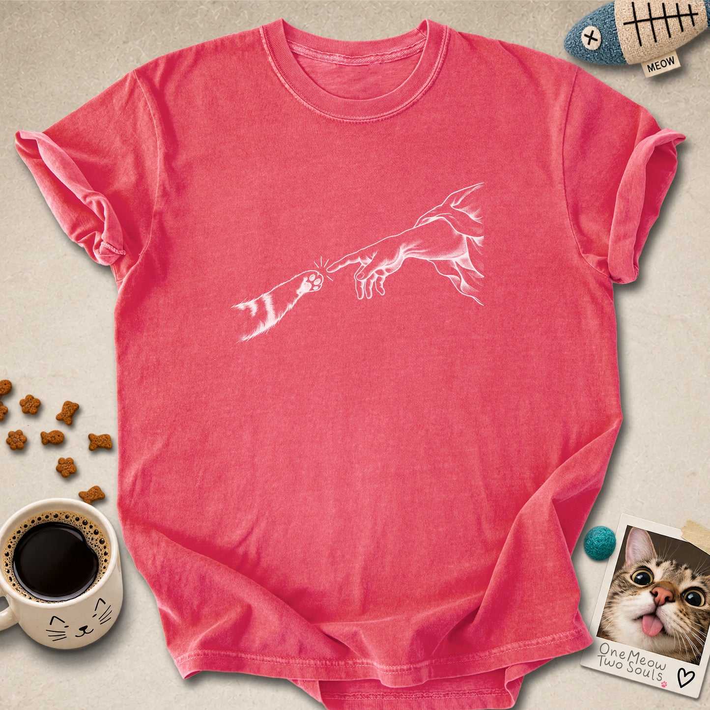 The Creation Of Cat T-Shirt