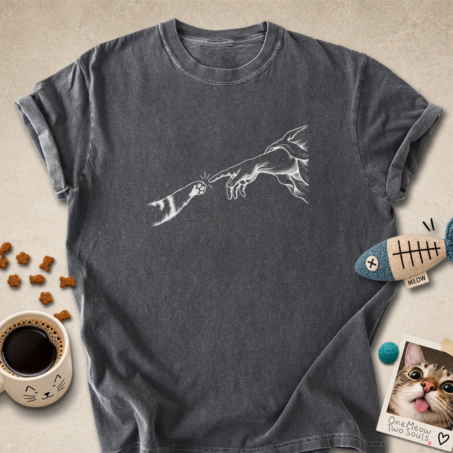 The Creation Of Cat T-Shirt