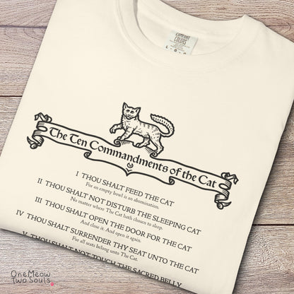 Cat Commandments T-Shirt