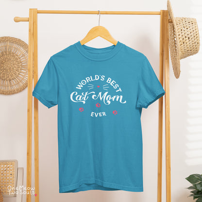 Best Cat Mom T-shirt