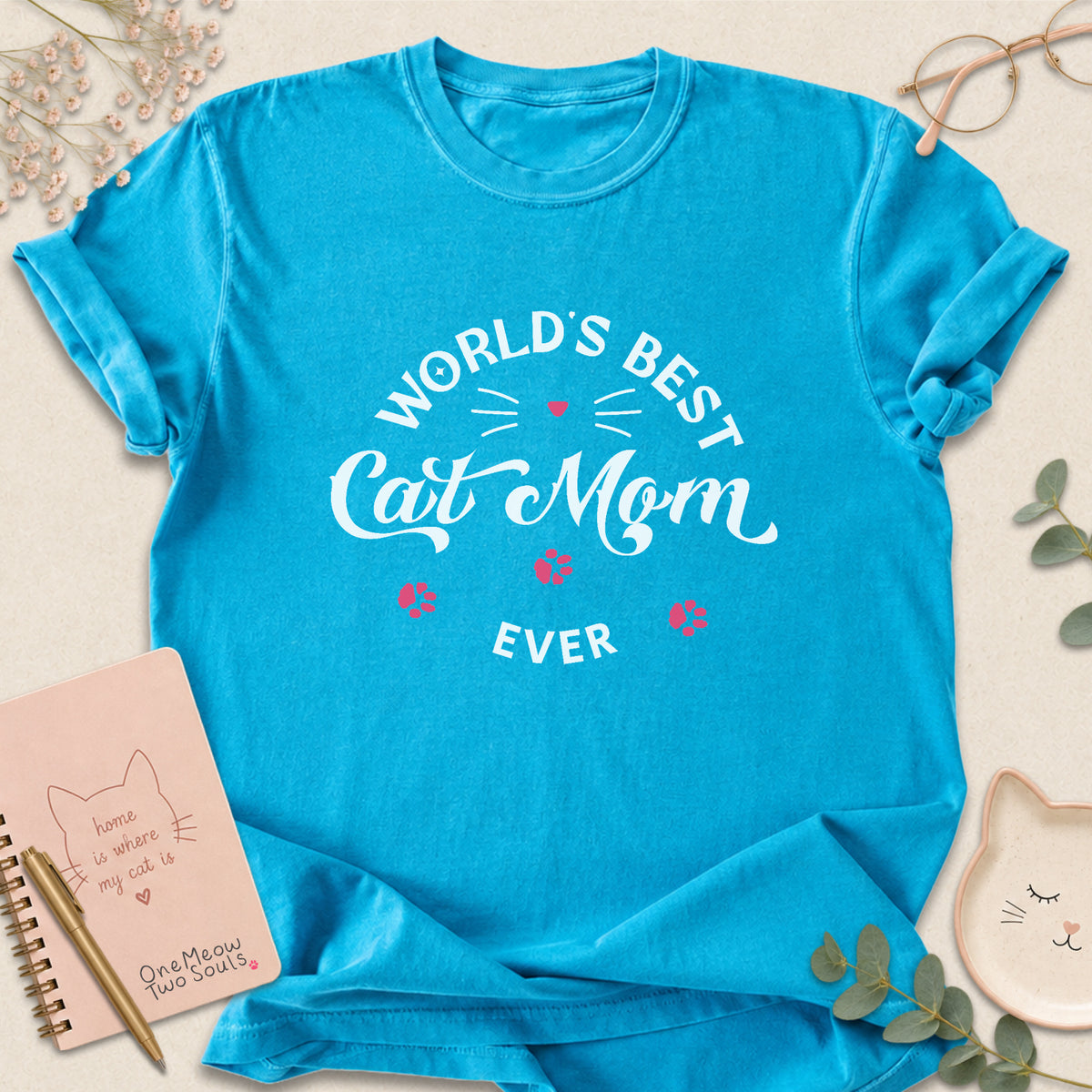 Best Cat Mom T-shirt