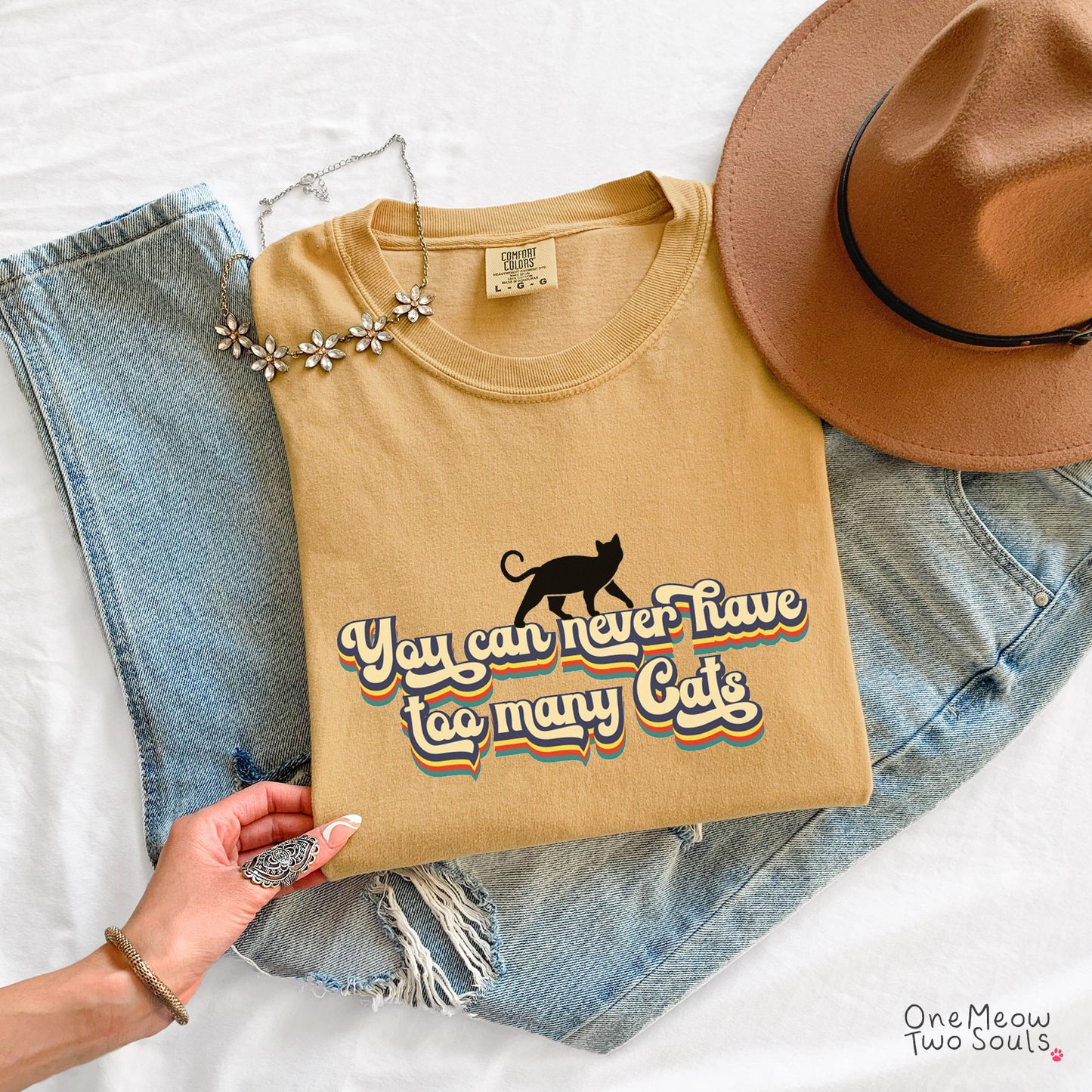 You Can Never Have Too Many Cats Retro T-Shirt